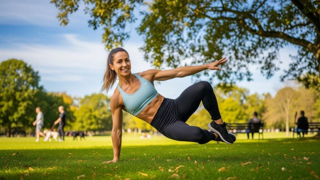 Beginner friendly calisthenics workout at home without equipment