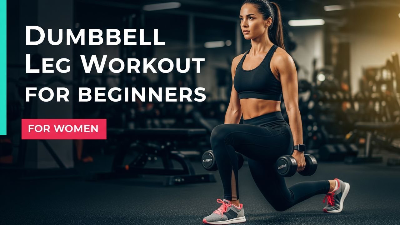 Effective Dumbbell Leg Workout for Women at Home