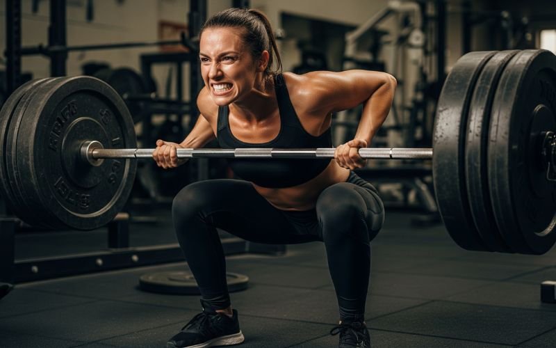 Simple beginners guide to strength training exercises with weights